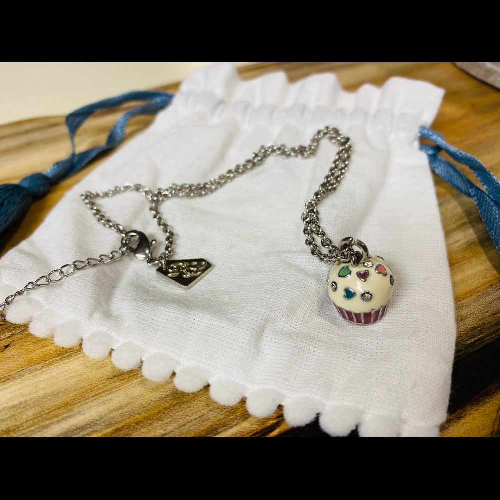Park Lane Cupcake Necklace with Swarovski Crystals
